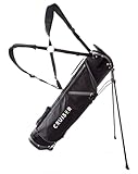 Cruiser Golf CR-Lite 7" Stand Bag | Lightweight, Slim Standbag with Padded Double Shoulder Straps | 4-Way Divider | 3 Pockets, Grab Handle, Rain Hood