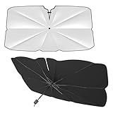 Sun Protection Car Windscreen for Mazda 323 V F Hatchback(1994-1998),Sunshade Sunscreen Resists UV Rays Reduces The Temperature Inside The Car Foldable No Installation Required