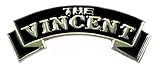 Mainly Metal Black Motorcycle Enamel Pin Badge - The Vincent