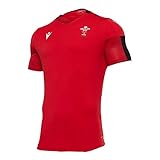 Macron WRU Wales Training Poly Shirt