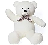 YunNasi Giant Teddy Bear 120cm XXL large Stuffed Animals Plush Toy Gift for Children,Girlfriend,Birthday,Party