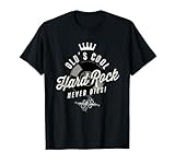 Old's Cool Hard Rock Never Dies Vinyl Vintage T-Shirt