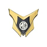 1PCS Car Metal Sticker Badge for MG ZT,Emblem Logo Sticker Decals 3D Design Personalised Creativity Waterproof Rustproof Bonnet Trunk Car body Decorations,Black-1