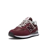 New Balance 574v3, Sneaker, Men's, Burgundy, 3.5 UK