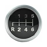 Seintech - Gear Stick Knob Badge Cover - Shift Knob Selector Cap Cover - 34 MM Diameter 6 Speed Facelift Perfect fit - for Mercedes Sprinter 2013-2018