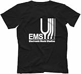 vdk Electronic Music Studios Slim fit t Shirt Mens 100% Cotton Synthi Aks EMS Retro Synth VCS3 XXL Black
