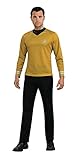Rubies Star Trek Gold Shirt Fancy Dress (Small)