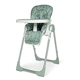 COSATTO Noodle 0+ Highchair - Compact, Height Adjustable, Foldable, Easy Clean, from Birth to 15kg (Meadow)