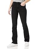 French Connection Women's Conscious Stretch Demi Boot Jeans, Black, 12