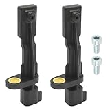 Hoypeyfiy 2 Pcs 52125003AB ABS Wheel Speed Sensor, Replacement for Dodge Nitro 2007-2011, Replacement for Jeep Liberty 2008-2012 Wrangler 2007-2018, Replaces ABS2025