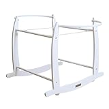 Clair de Lune Deluxe Rocking Moses Basket Stand