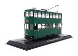Atlas Tram Hong Kong Tram 6th Generation 1986 Standing Model Without Function Miniature Model Plastic 1:87 H0