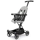 Convertible 3 in 1 Baby Stroller | Pushchair Rider, Lightweight, Foldable & Compact Travel Baby Buggy, 6 Months+, by Oberlux (Grey)