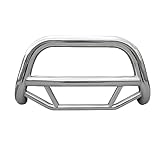 Black Horse Stainless Steel Max Bull Bar Compatible with 2013-2016 Hyundai Santa Fe / 2014-2015 Kia Sorento