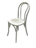 BE Furniture Limewash Bentwood Chairs, Bentwood Stacking Chairs, Limewash Kitchen Chair, Wooden Loop Chair