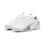 PUMA Neo Cat 2.0 Scuderia Ferrari Automobiles Sports Shoes, White Aged Silver Gray, 7.5 UK