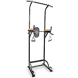 Phoenix Fitness Pull Up Tower – Multi-Functional Home Gym Power Tower for Pull-Ups, Dips, Push-Ups & Core Workouts – Strength Training Station for Full-Body Muscle Toning with Durable Steel Frame