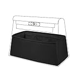 DGAZ Silk Purse Organizer Insert For Hermes Kelly Danse 22 bag，Silky Smooth Bag Organizer，Luxury Handbag & Tote Shaper（Black，22）