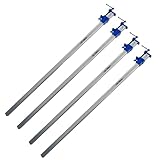 AB Tools 48" 1200mm Aluminium Sash Clamp Grip Bench Work Holder Vice Slide Cramp 4pk