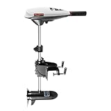 12V 660W Electric Outboard Motor Fishing Boat Engine 1420r/min Electric Trolling Motor Load Capacity 600kg Adjustable Height and Angle 5 Gears Forward 2 Gears Reverse