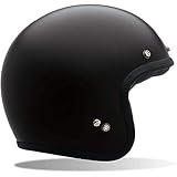 Bell HELMET BELL CUSTOM 500 DLX SOLID BLACK MATT S