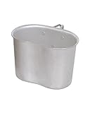 Survival - Camping - Hunting -GI Style Kidney Bean Shape 1 Litre Alloy Mug