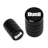 Tyre Valve Caps For Buell XB9/R XB12/R/XT XB9S XB12S XB12Scg Ulysses 1125CR 1125R Motorcycle Accessories Tire Valve Air Port Stem Cap Cover(Black)