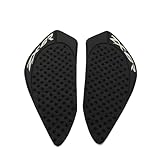 Konerstone Anti slip Gas Fuel Tank Pads Protector Stickers Knee Grips Traction Side Pads for Kawasaki Ninja ZX6R ZX-6R 2009-2019 Motorcycle Accessories Black 2010 2011 2012 2013 2014