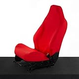 UK Custom Covers To Fit Ford Focus ST Recaro MK2 (2005-2010) Single Seat Cover (Red) - SC162RAD3