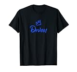 Devon the King / Blue Crown & Name for Men Called Devon T-Shirt