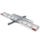 Aluminum Motocross & Dirt Bike Hitch Mounted Carrier AMC-400 for 2" Receivers