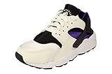 NIKE Womens Air Huarache Running Trainers DH4439 Sneakers Shoes (UK 4.5 US 7 EU 38, White Black Purple 105)