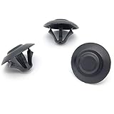 VVO Fasteners- Black Plastic Bonnet Insulation and Soundproofing Clips for Mercedes-Benz A-Class, C-Class, SLK/SLC, E-Class, M-Class, GLE-Class, GLA-Class, CLA-Class, B-Class, (Pack of 10)