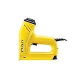 STANLEY 2in1 Heavy Duty Electric Stapler and Nail Gun, Compatible with 2 Types of Fastenings, Compact Nose to Fit Corners and Edges, Safety Switch for Easy Transportation and Storage, 0-TRE550