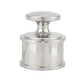 Garosa Stainless Steel Paperweight Silver Weight-Shaped Heavy Weight Leather Pressed Tool Leather Press Tool Leather Tools