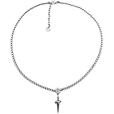 Paciotti Dagger Necklace Silver