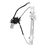 HouYeen Front Right Driver Side Window Regulator with Motor for Honda Civic MK7 5-Door 2004 2005
