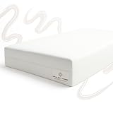 Opulent Home Cot Bed Mattress 140x70x15cm – Waterproof, Breathable & Hypoallergenic – Anti-Allergy Baby Mattress with Removable Washable Zipped Cover – Extra Thick Support for Newborns