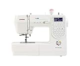 Janome M100 QDC Computerised Sewing Machine. Extra Wide Table Included & Bonus Pack