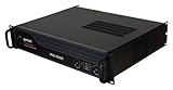 Gemini Sound XGA-2000 2-Channel Professional A/B Bridge PA System DJ Equipment Power 2000W Watt Instant Peak Power Rack Mount Audio Amplifier For Professional Set Up, Black,4.40 x 8.70 x 11.40