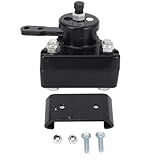 Fydun Mechanical Brake Caliper and Bracket Kit with Pads for Manco 9598 9597 Go Kart Fun Cart (Black)