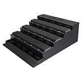 EZ DUPE 1 to 19 HDD/SSD 600MB/s Duplicator – 3-in-1 Copy, Erase, and Test Cloner – Standalone 2.5" SATA/IDE Hard Disk Drive Copier & DoD Eraser (HD CyCLONE 600)