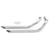 Tarazon Exhaust Pipes for Yamaha V Star Dragstar XVS650 XVS 400