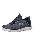 Skechers Men's Summits Key Pace Trainers, Navy Mesh, 10 UK
