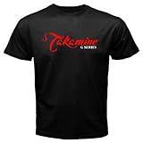 frances Takamine G-Series Logo Men's Black T-Shirt Size S-5XL Black XXL