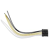 KASturbo Rear Tail Light Lamp Harness Connector Loom Wiring For 206 207 307 308 C2 C3 1606248780