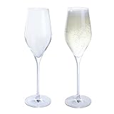 Dartington Crystal WB426/P Wine & Bar Prosecco Pair, Crystal, 16.6x85x25 cm