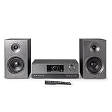 Roxel Pulse Internet Radio All in One HIFI CD Player with DAB+| WiFi Enabled | Spotify Connect & Podcasts | BT Audio Streaming | FM Radio |100W RMS | HDMI ARC | LCD | USB