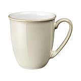 Denby Linen Coffee Beaker Mug 10 cm