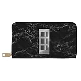 Leather Purse Us Army W-3 Chief Warrant Officer 3 W3 Cw3 Handbags Retro Style Clutch Wallet Card Case Women Card Case for Unisex, Teacher, Teens